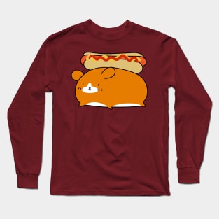 Hotdog Hamster Long Sleeve T-Shirt